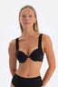 Black LACE DETAILED PREMIUM BASIC FILLED BRA