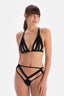 Black TULLE DETAILED BRALET