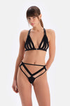 Black TULLE DETAILED BRALET