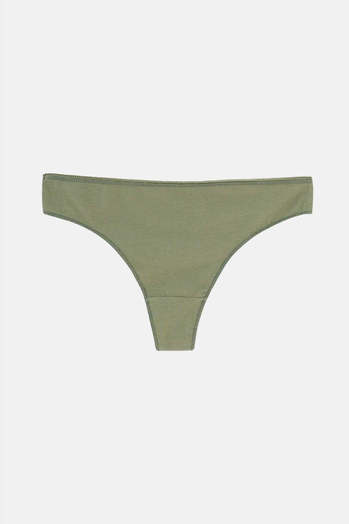 Karışık Karışık Kadın 2'Li Pamuklu Thong