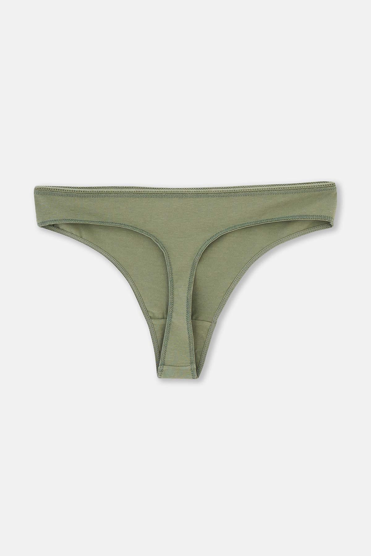 Karışık Karışık Kadın 2'Li Pamuklu Thong