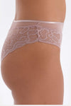 Soft Pembe Soft Dantel Detaylı Brief Külot