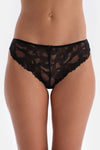 Black BRAZILIAN PANTS WITH LACE