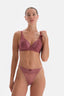 Dusty Rose TULLE DETAILED G-STRING