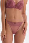 Dusty Rose TULLE DETAILED G-STRING
