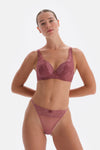 Dusty Rose TULLE DETAILED G-STRING