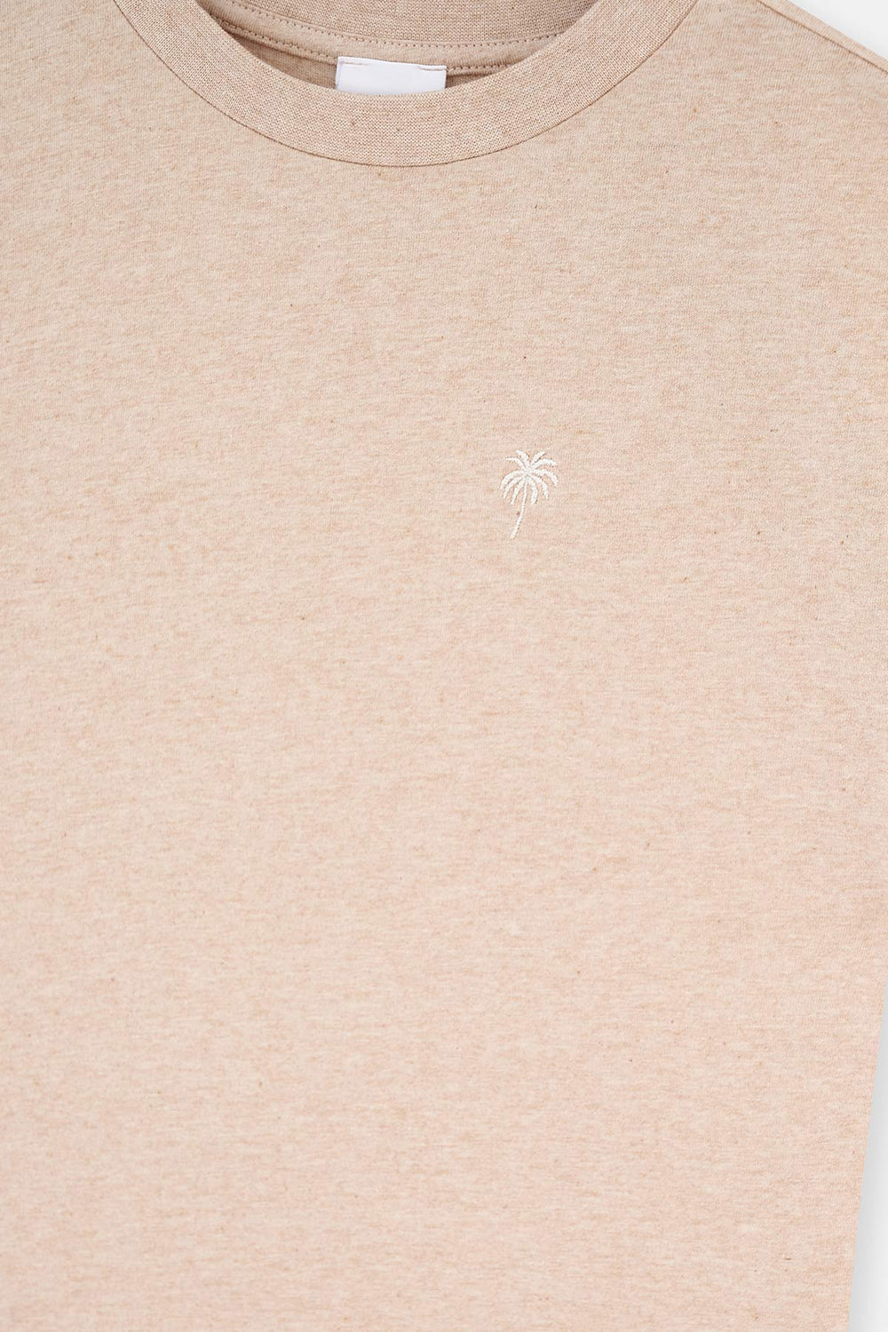 BROWN NATURAL COLORED LOCAL COTTON UNISEX T-SHIRT