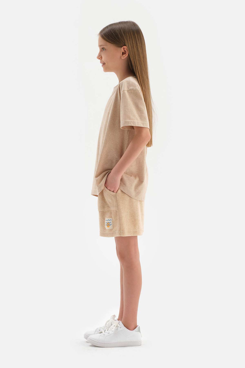 BROWN NATURAL COLORED LOCAL COTTON UNISEX T-SHIRT