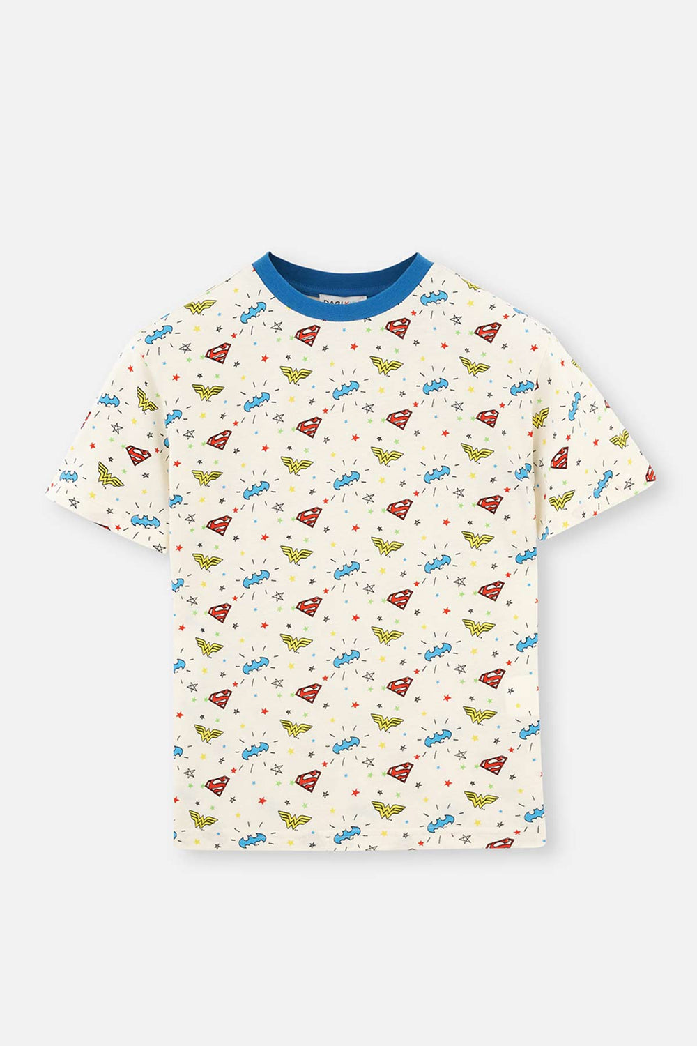 ECRU LICENSED SIZE PRINTED SHORT SLEEVE T-SHIRT TROUSERS PAJAMAS SUIT