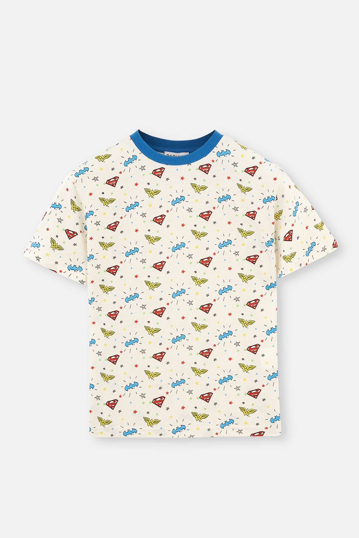 ECRU LICENSED SIZE PRINTED SHORT SLEEVE T-SHIRT TROUSERS PAJAMAS SUIT