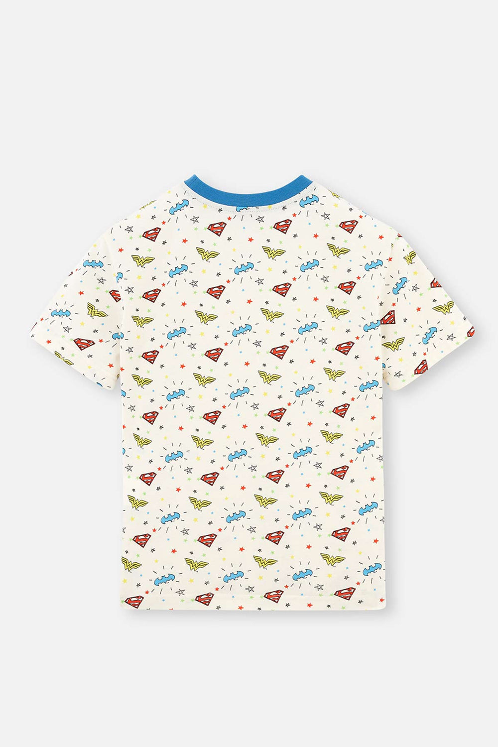 ECRU LICENSED SIZE PRINTED SHORT SLEEVE T-SHIRT TROUSERS PAJAMAS SUIT