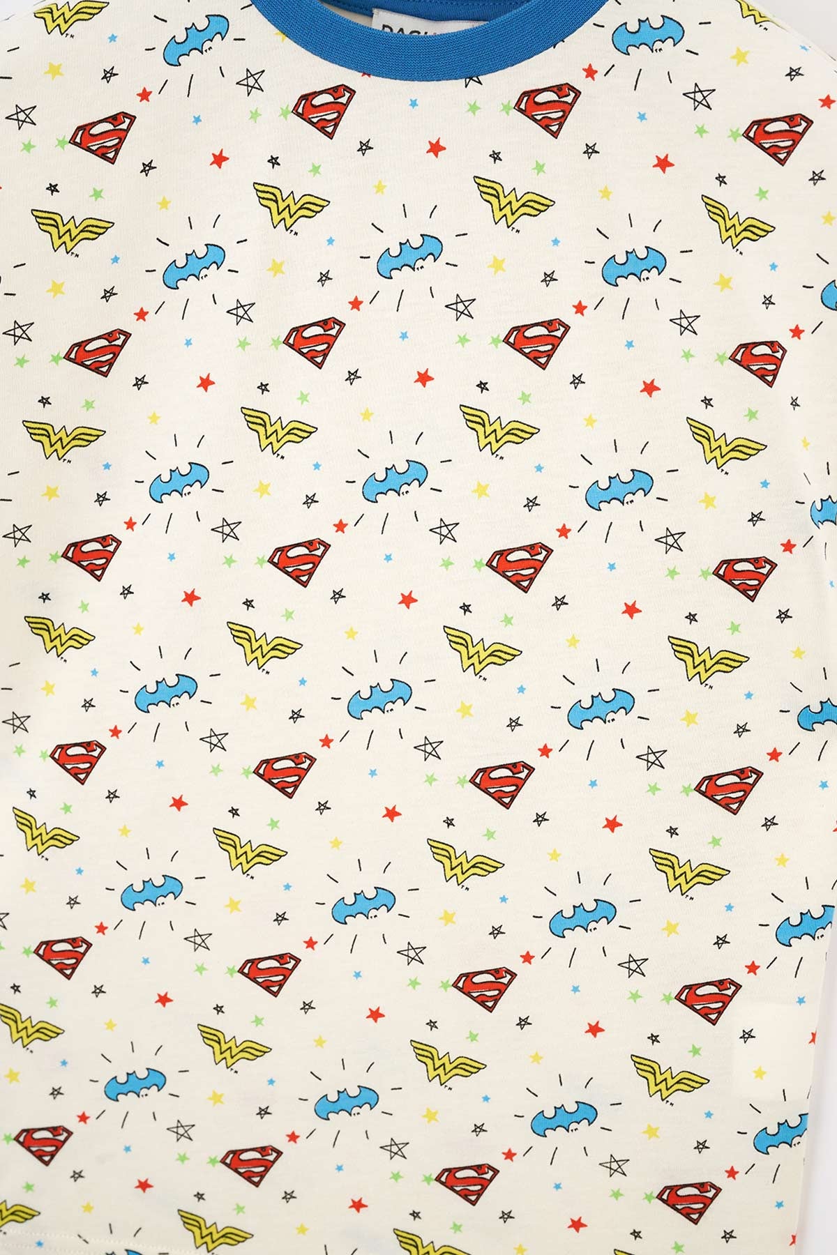 ECRU LICENSED SIZE PRINTED SHORT SLEEVE T-SHIRT TROUSERS PAJAMAS SUIT