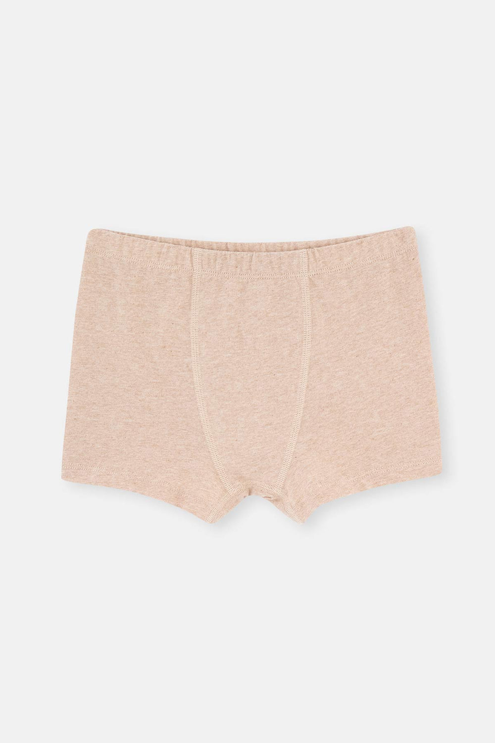 Beige Melange-Brown Melange BOXER