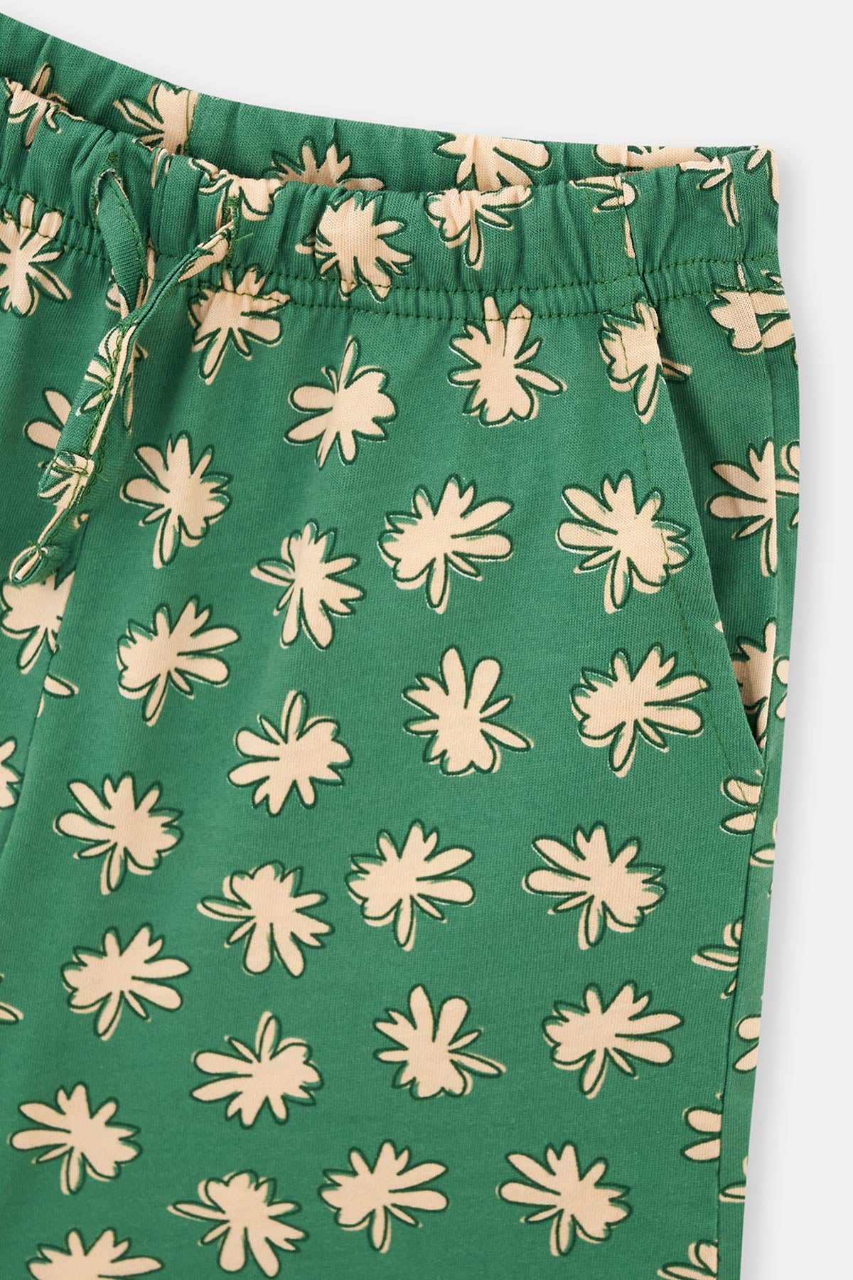 SALMON SHORT SLEEVE T-SHIRT SIZE PRINTED SHORTS PAJAMAS SUIT