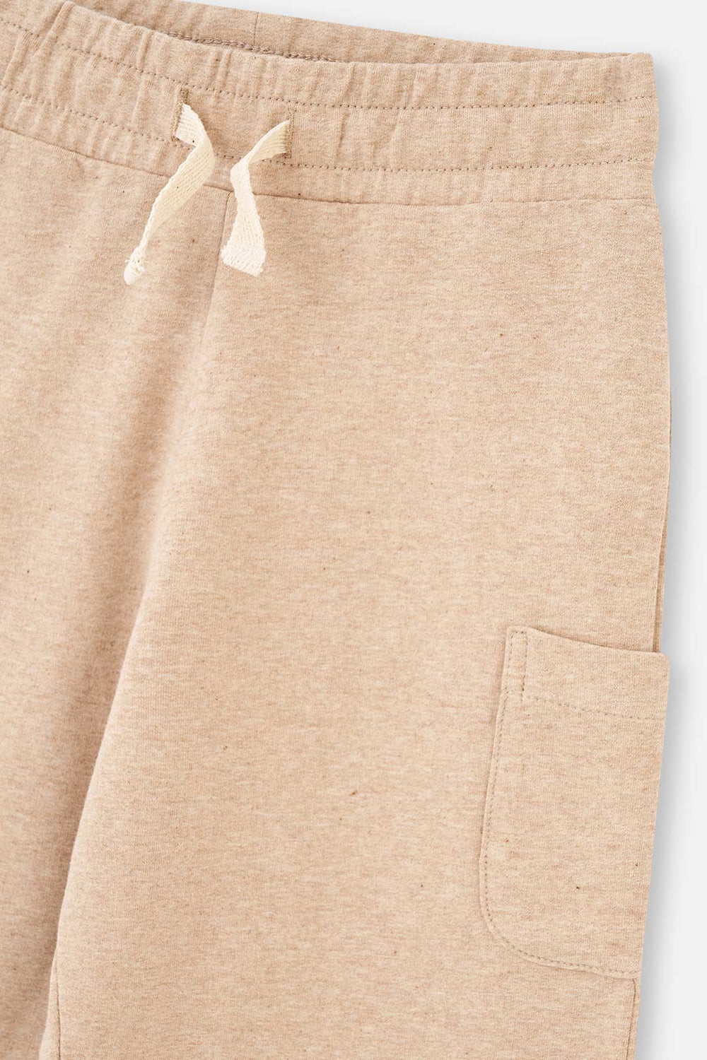 BEIGE NATURAL COLORED LOCAL COTTON TROUSERS