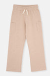 BROWN NATURAL COLORED LOCAL COTTON TROUSERS