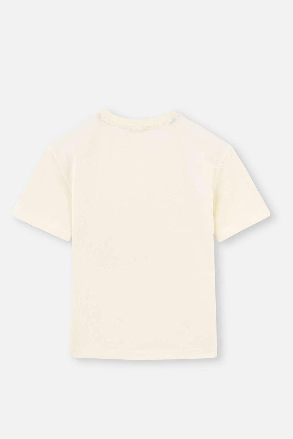 ECRU WONDER WOMAN PRINTED SHORT SLEEVE T-SHIRT PANTS PAJAMAS SUIT