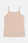 Beige Melange-Brown Melange TANKTOP