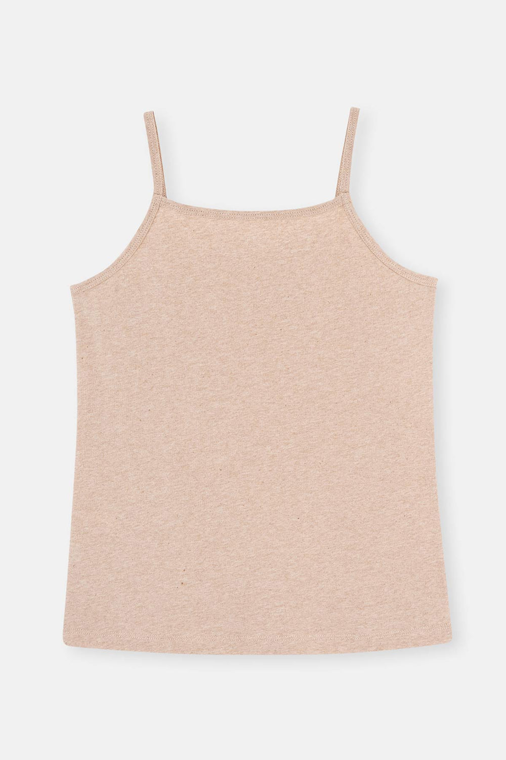 Beige Melange-Brown Melange TANKTOP