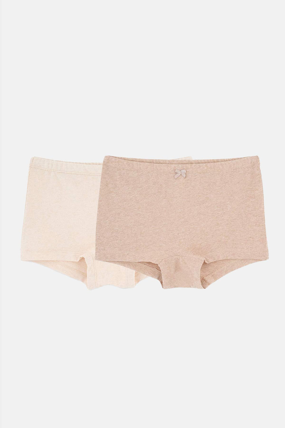 Beige Melange-Brown Melange BOXER