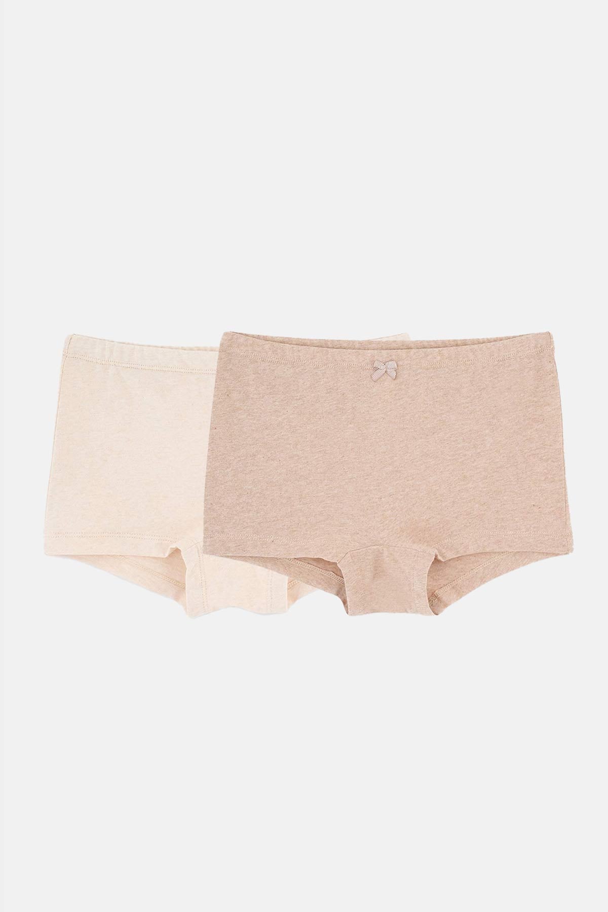 Beige Melange-Brown Melange BOXER