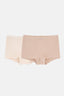 Beige Melange-Brown Melange BOXER