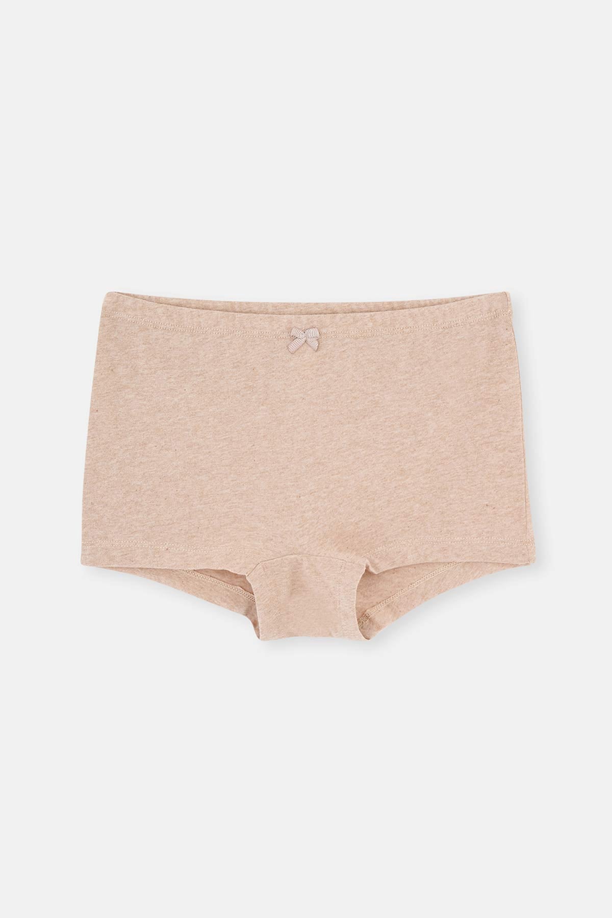 Beige Melange-Brown Melange BOXER