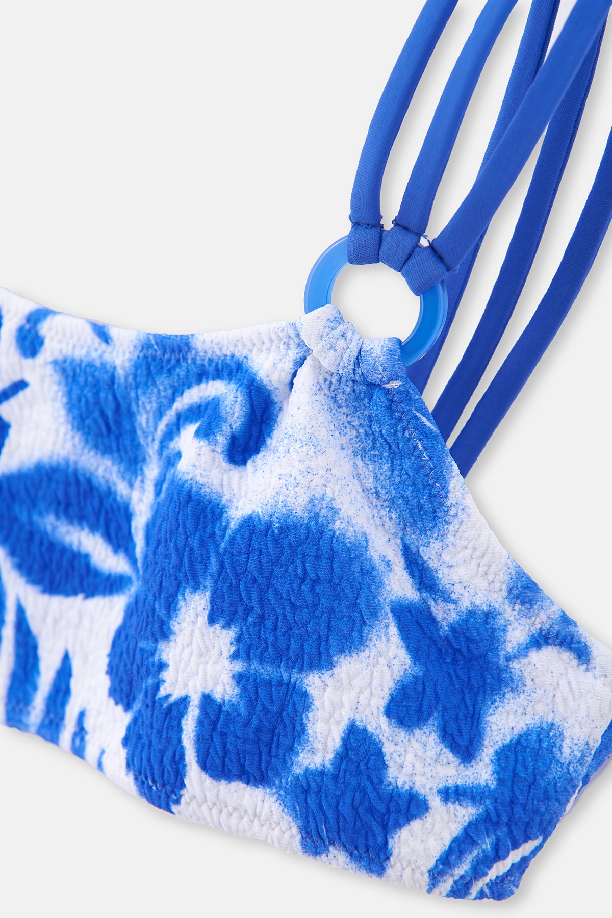 BLUE - WHITE BIKINI SET