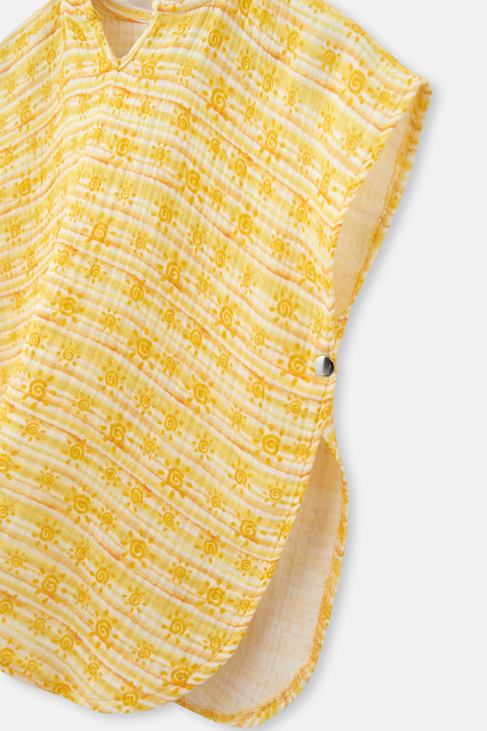 ECRU - YELLOW PONCHO