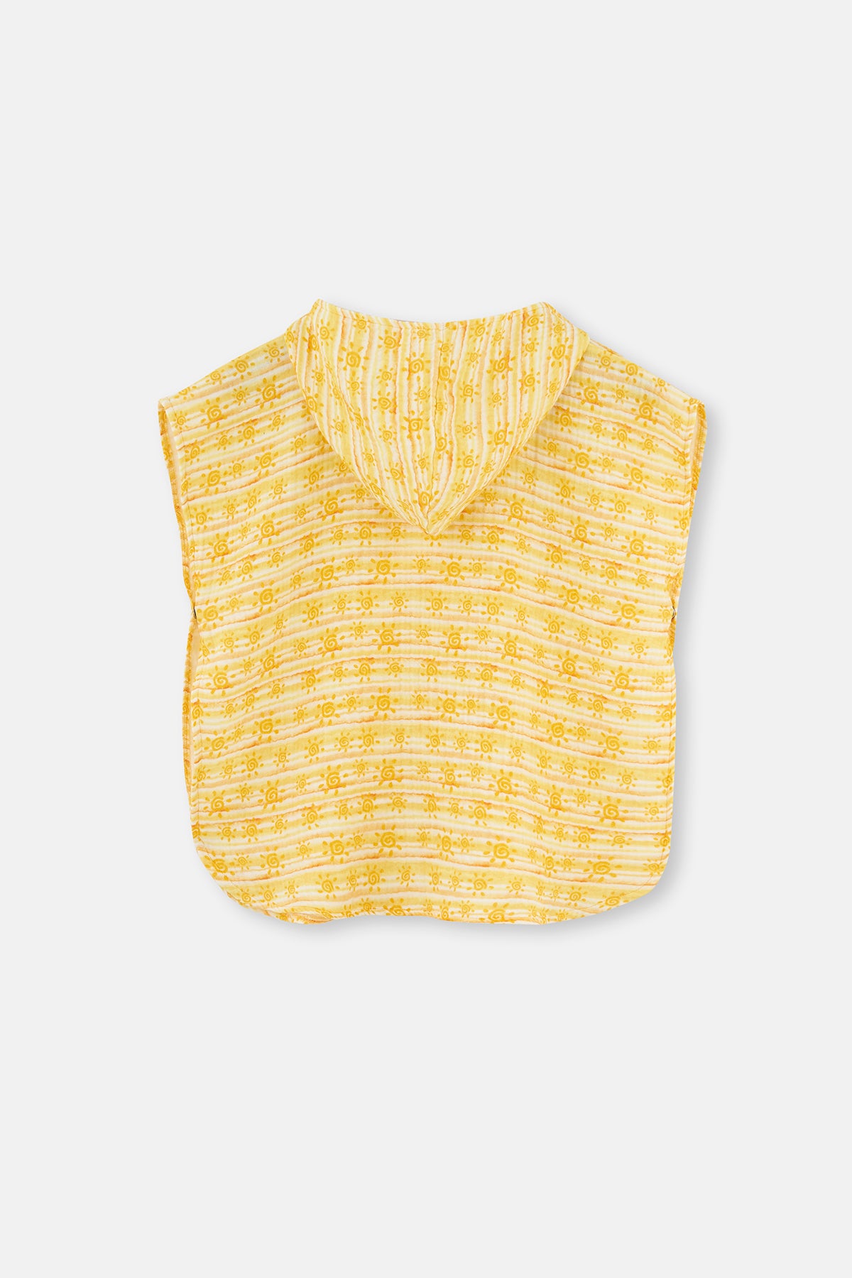 ECRU - YELLOW PONCHO