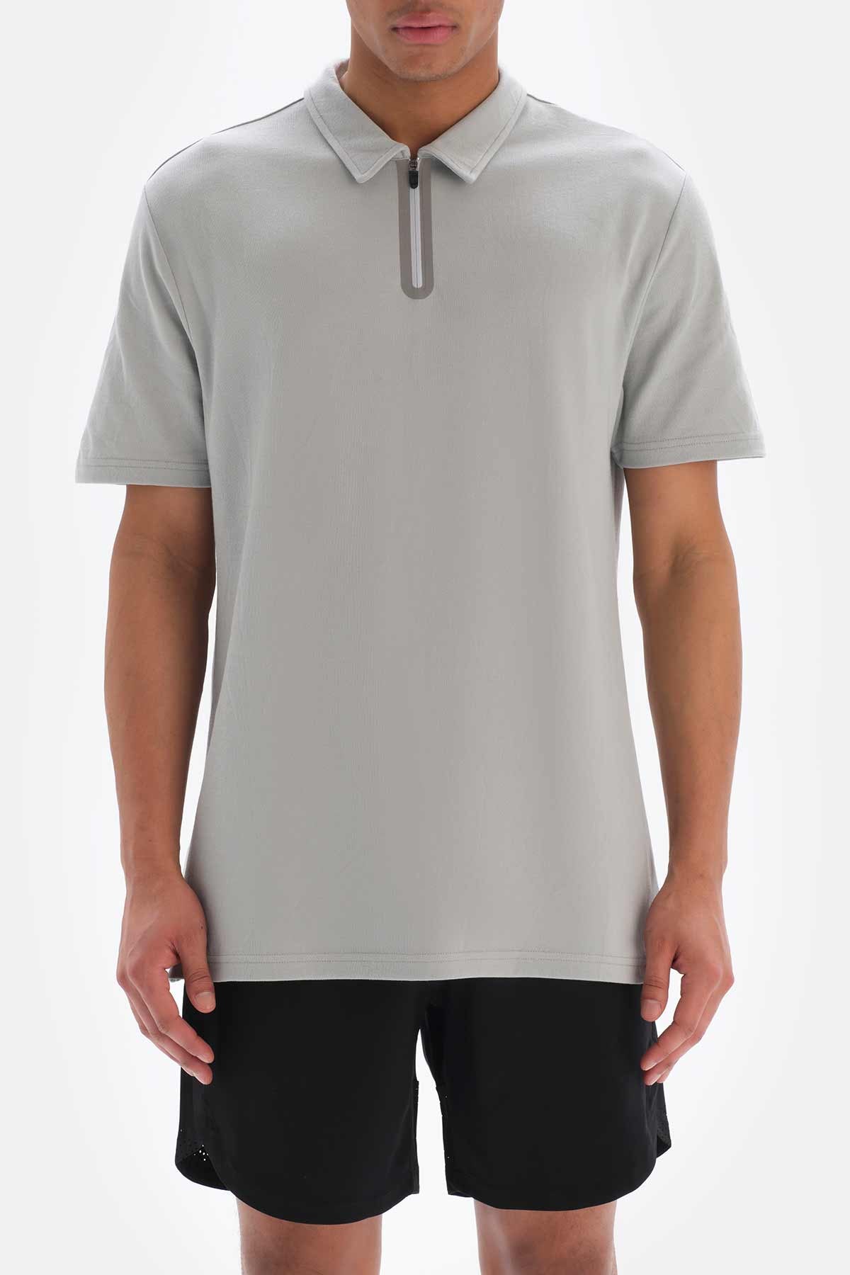 Gri Dagi Active Kısa Kol Polo Yaka T-Shirt