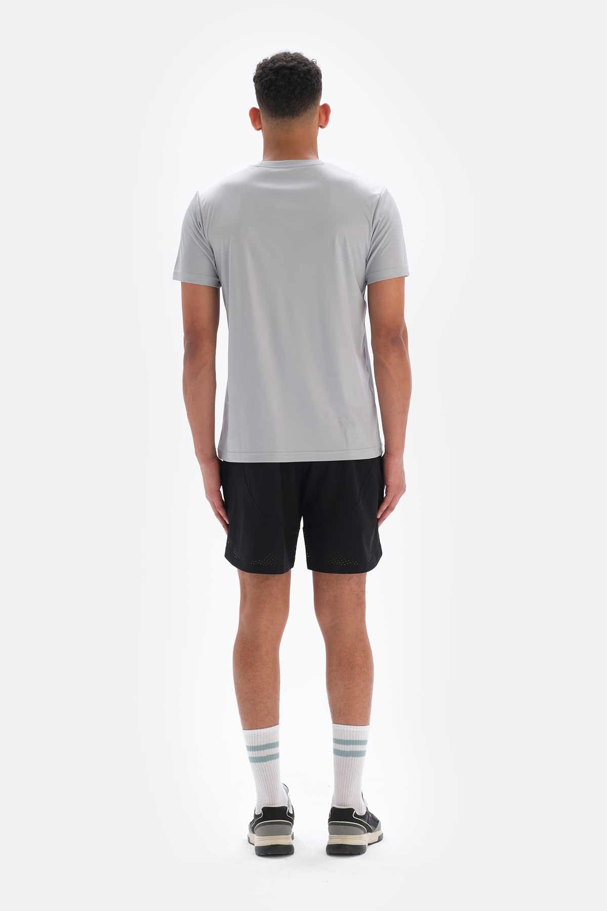 Gri Dagi Active is Topu Baskılı T-Shirt