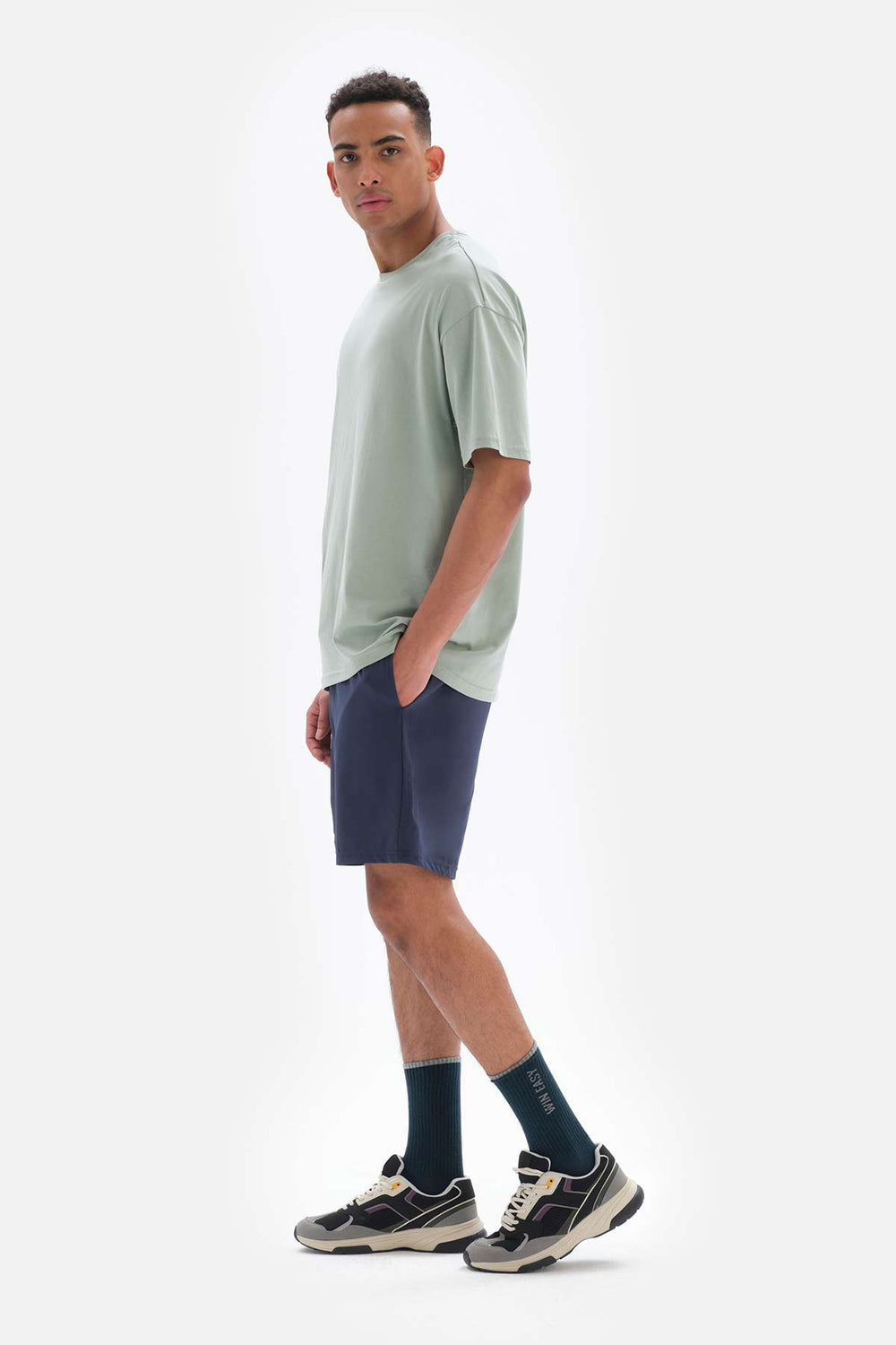 NAVY SHORTS