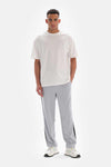 LIGHT GREY TRACKSUIT BOTTOM