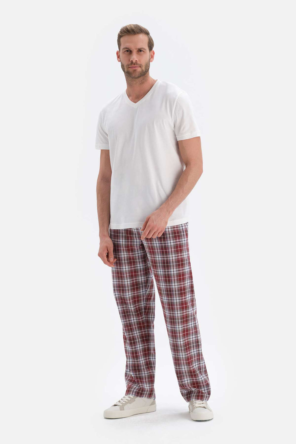 BORDEAUX PYJAMA BOTTOM