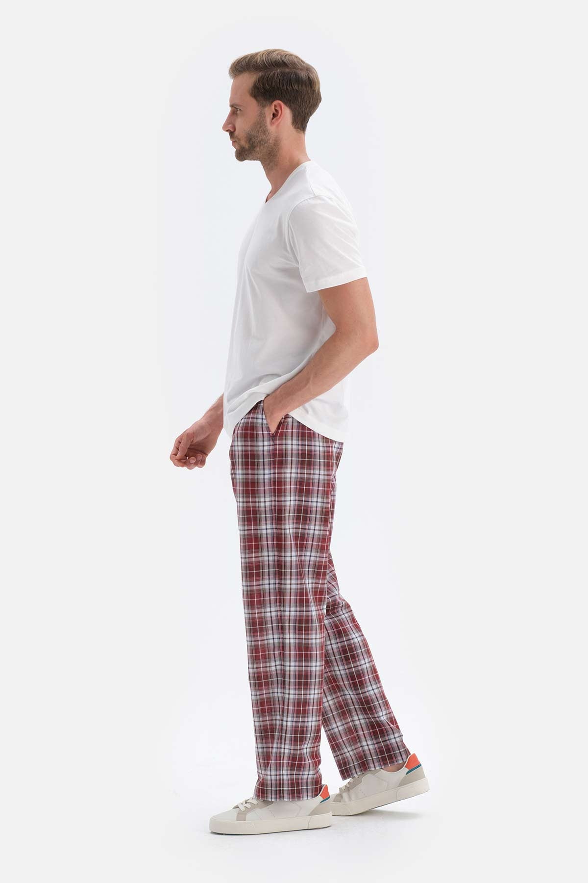 BORDEAUX PYJAMA BOTTOM
