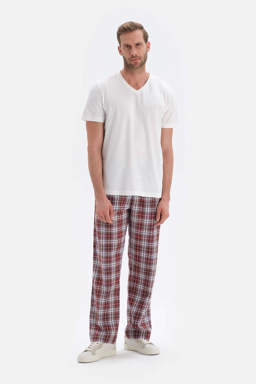 BORDEAUX PYJAMA BOTTOM