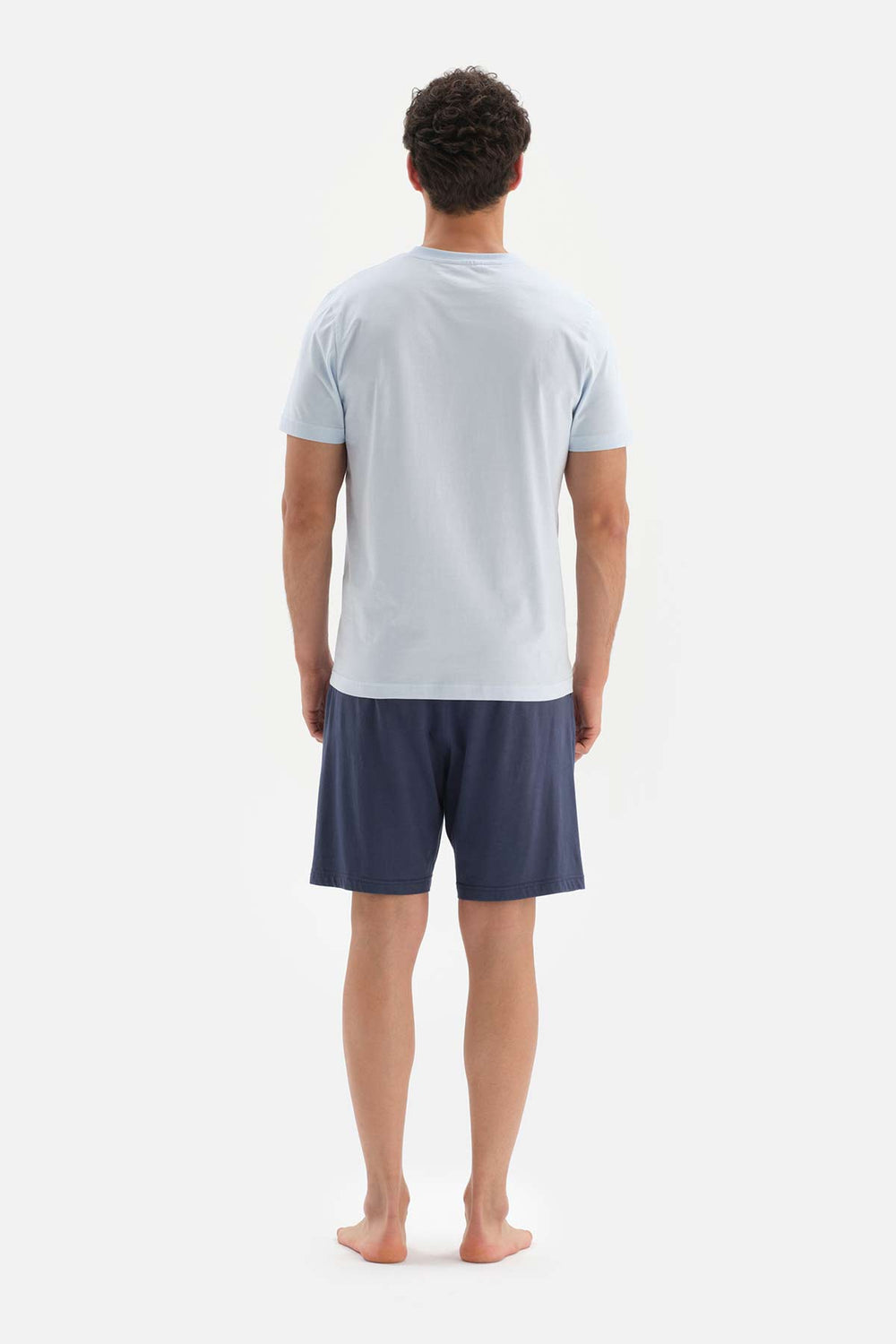 NAVY MODAL SHORTS