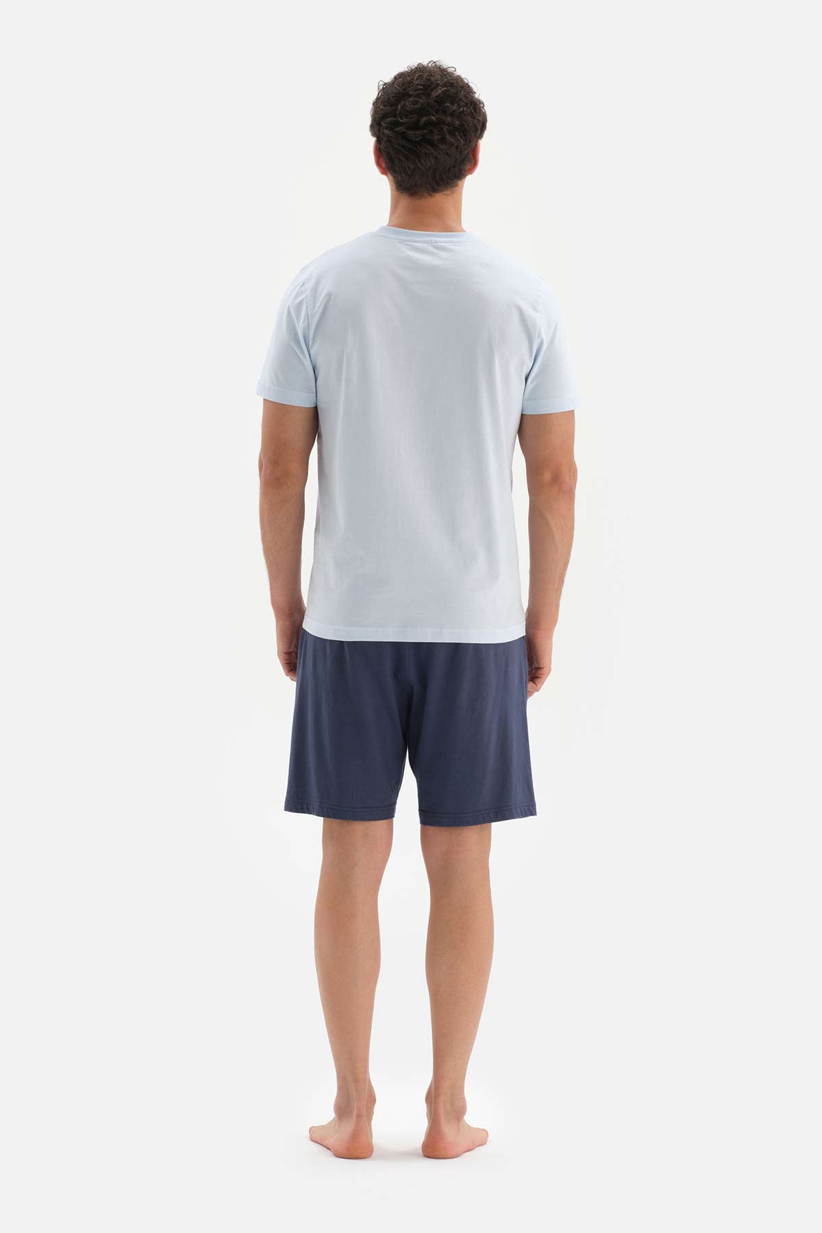 NAVY MODAL SHORTS