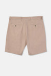 Bej Dokuma Şort