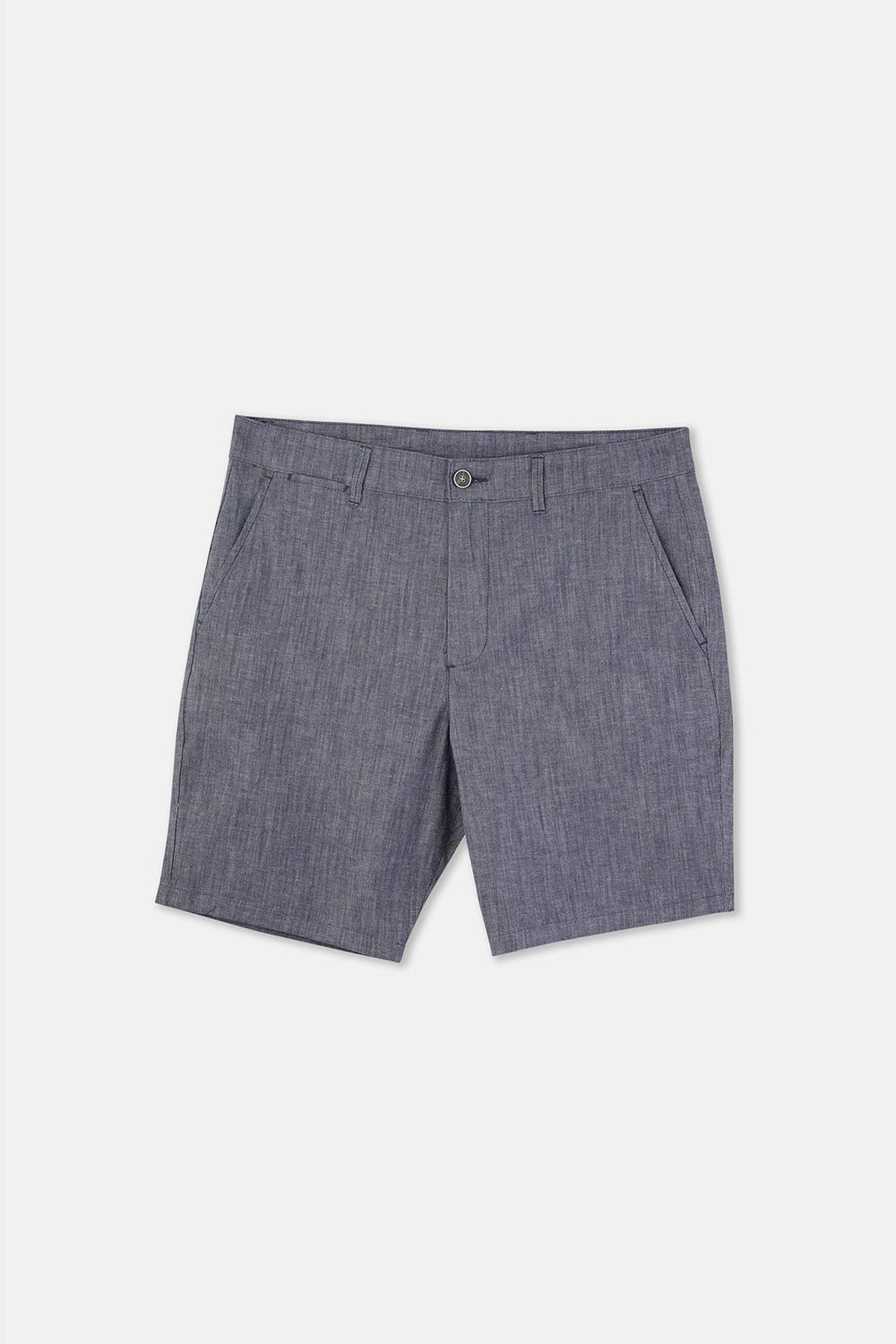 Lacivert Dokuma Şort