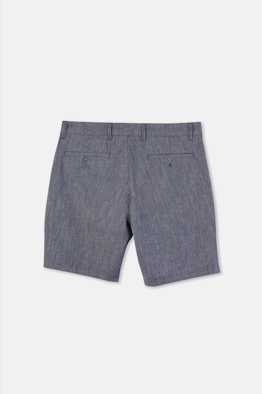 Lacivert Dokuma Şort