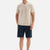 NAVY TWO THREAD SHORTS WITH POCKETS