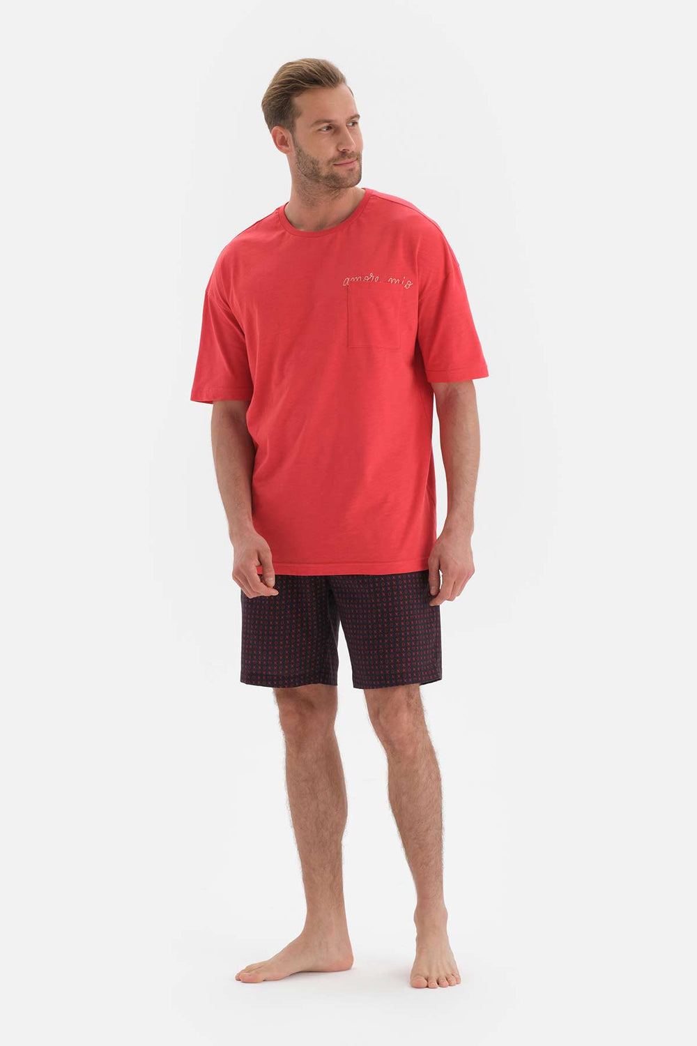 RED PYJAMA SET