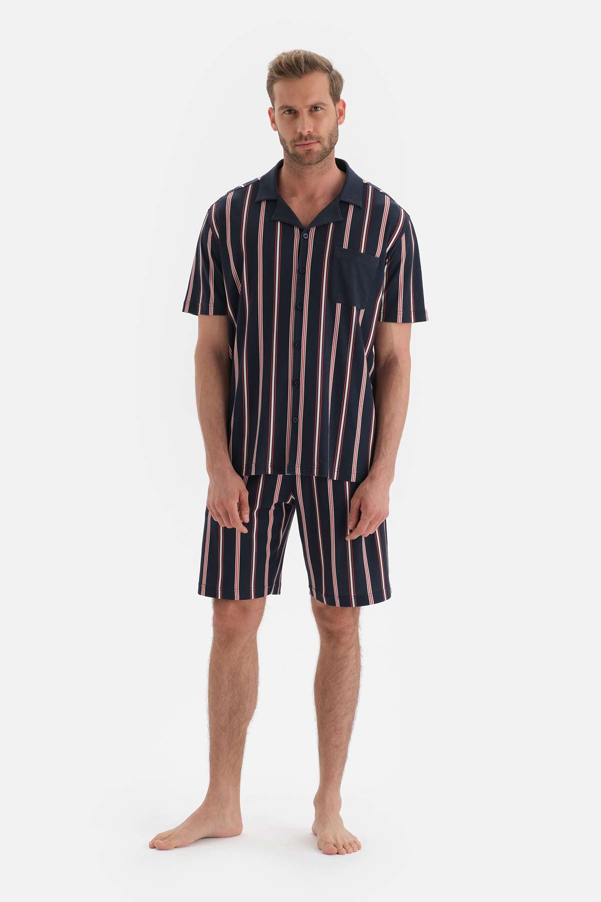 NAVY PYJAMA SET