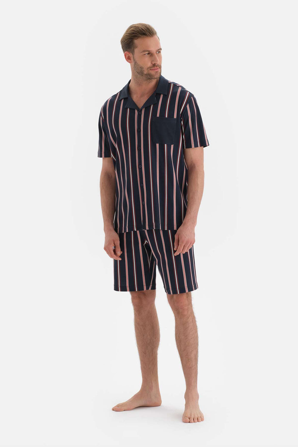 NAVY PYJAMA SET