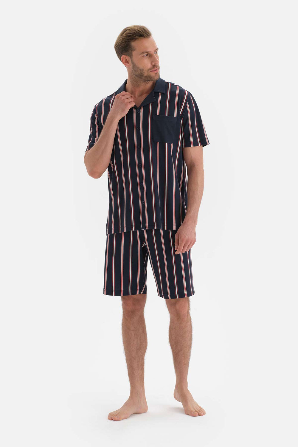 NAVY PYJAMA SET