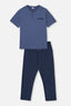 NAVY PYJAMA SET