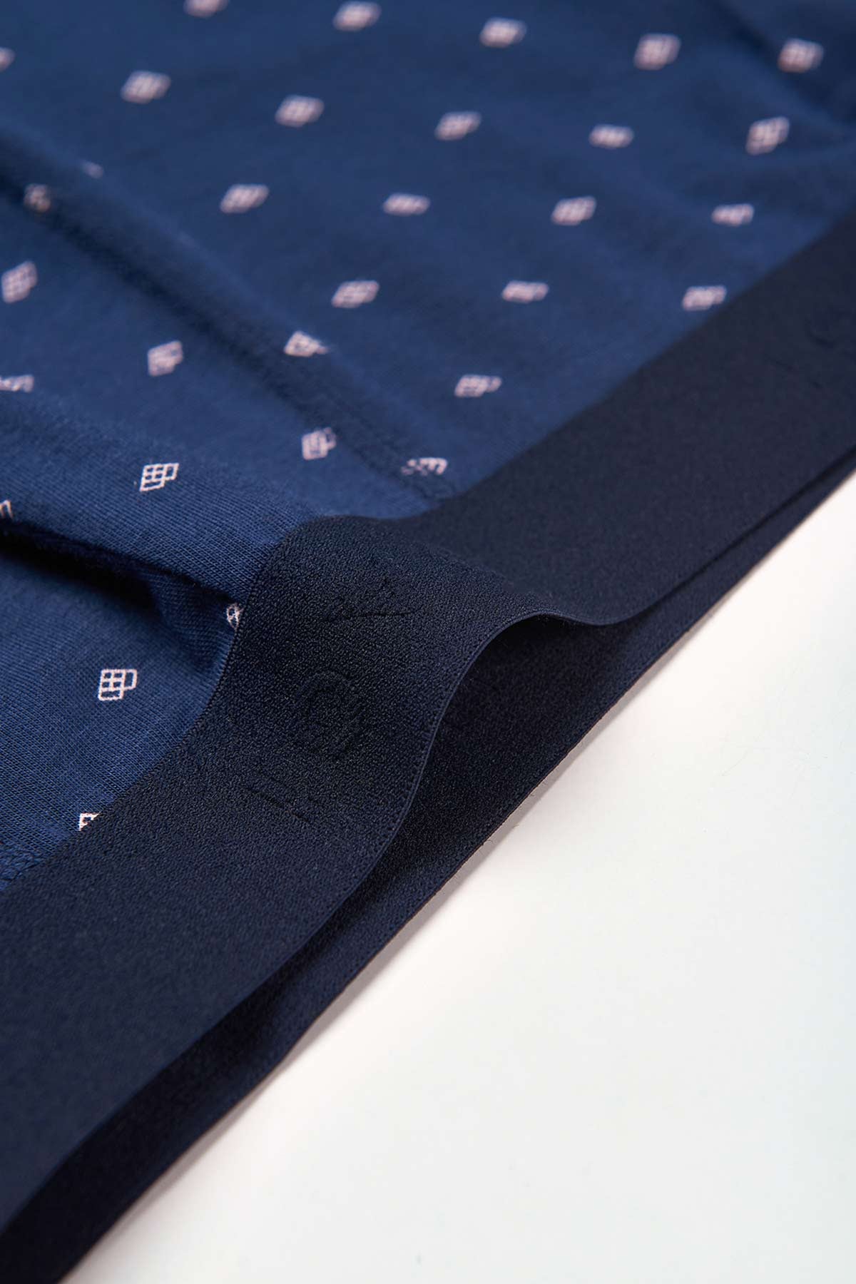 NAVY - GREY BOXER