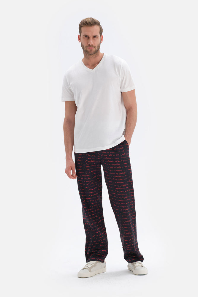 NAVY PYJAMA BOTTOM